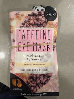 6 New Oh K! Caffeine Eye Masks Bundle