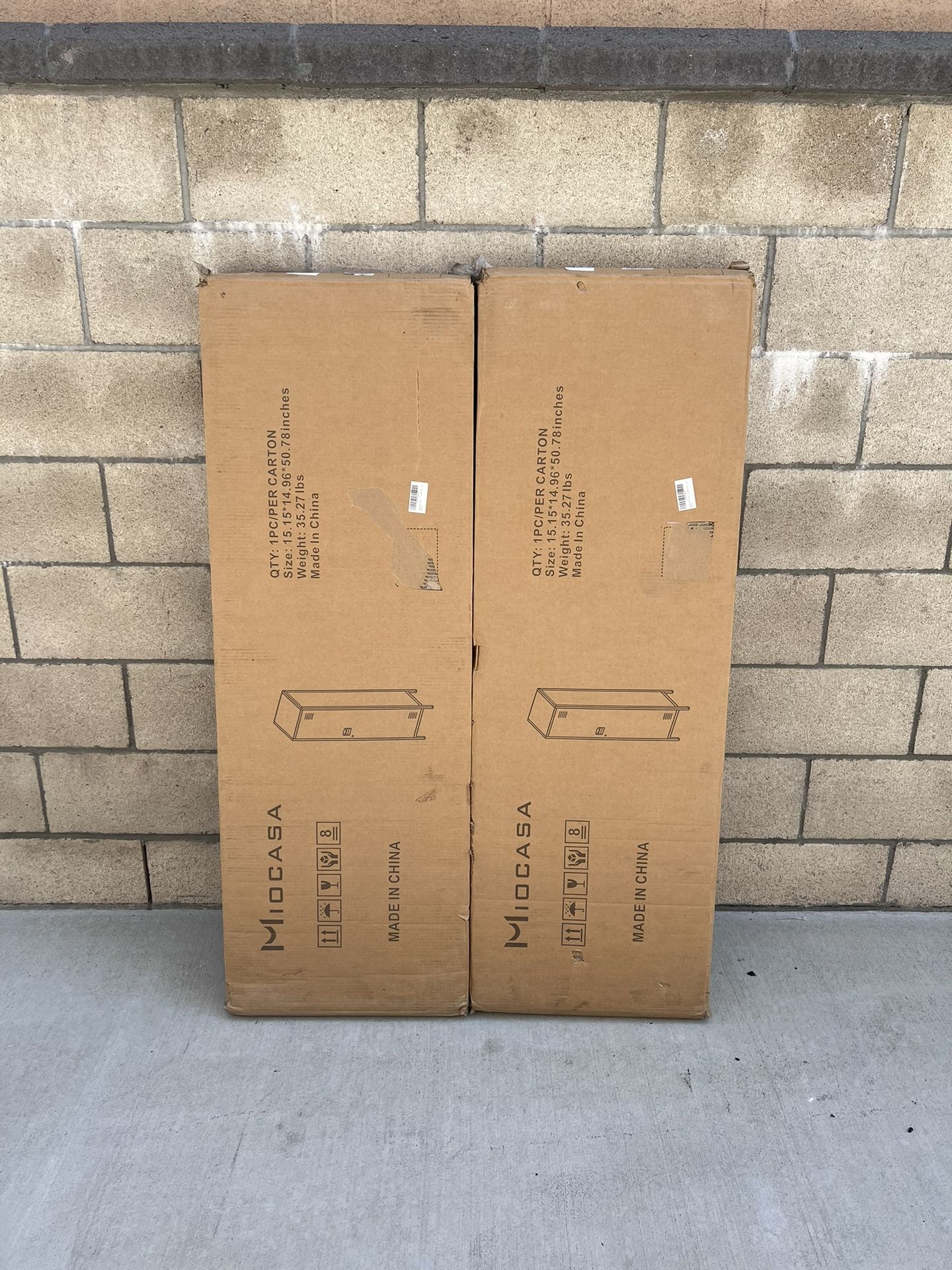 NEW White Metal Storage Locker Cabinet w/3 Shelves **$70 Each, FIRM PRICE** **New In Box**