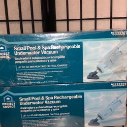 Project Source Small Pool & Spa Rechargeable Underwater Vacuum