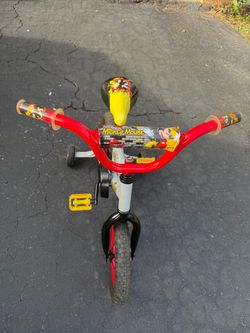 Mickey Mouse Kids Bike with Training Wheels