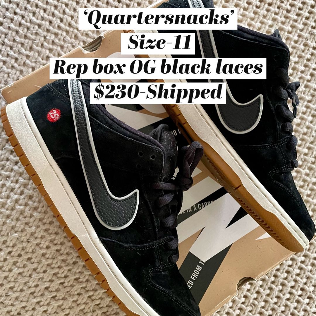 Nike SB Dunk Low ‘quarterSnacks’  Sz-11