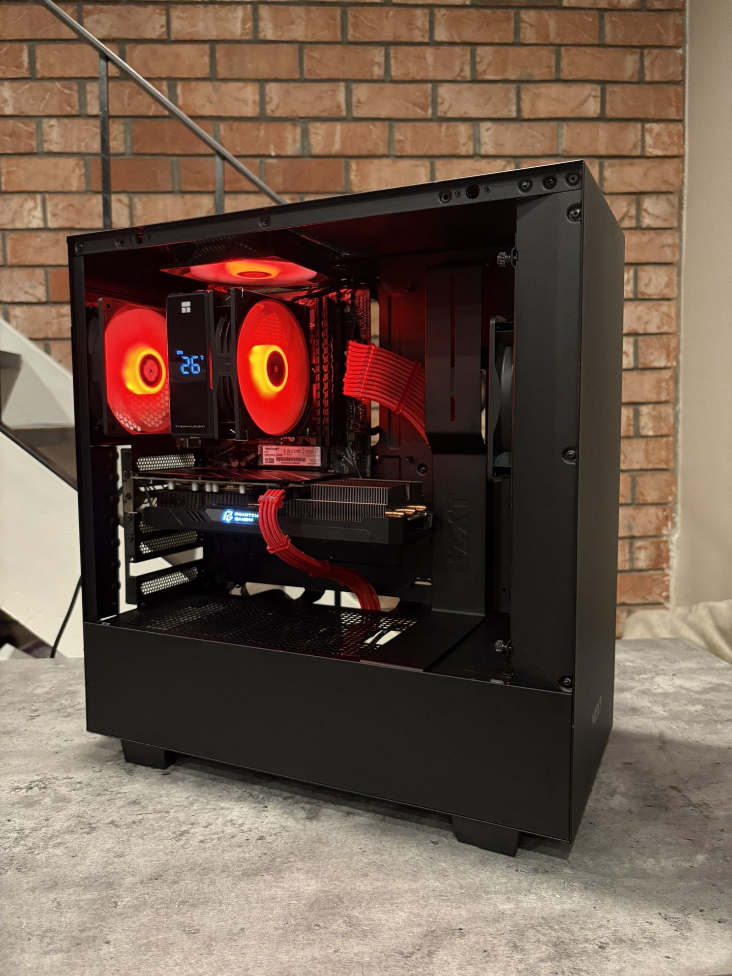 ⬛️ Flame Obelisk 🟥 - RX 5600 XT & Ryzen 3200G, Gaming PC.