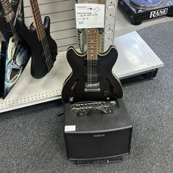 Roland Amp And Ibanez Guitar Combo