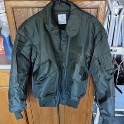 OD Green Flyer’s Military Bomber Jacket