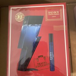 Bad Boy Colbalt 3.4oz With Travel Size 