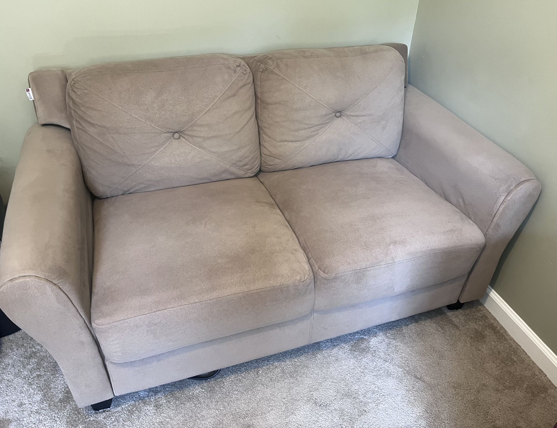 Comfortable, Microfiber Couch