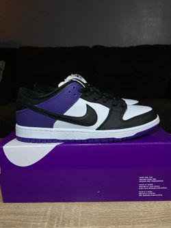 Nike SB Dunk Low - Size 10 - Court Purple
