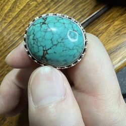 Turquoise Silver Ring