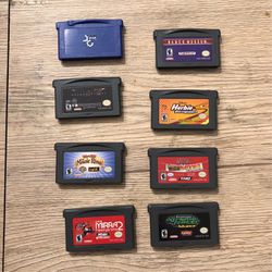 8 GameBoy Advance Games Bundle