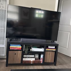 TV/ Media Console- Moveable Shelves 