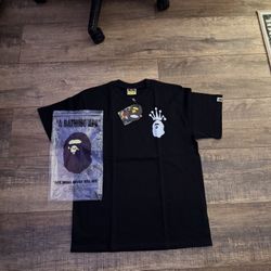 Black Bape x Stussy Shirt 