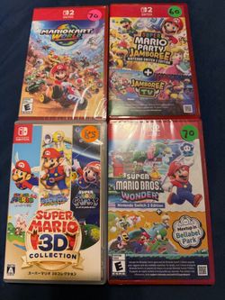 Nintendo Switch games