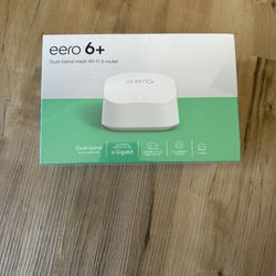 Eero 6+ Dual Band mesh WiFi Router 