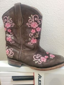 Cowgirl boots girls 1.5