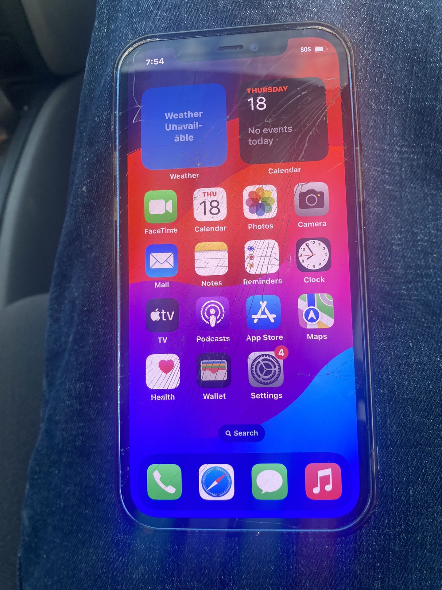Apple iPhone 12 unlocked need screen