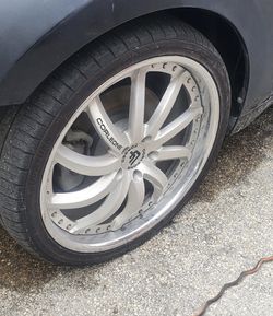 Set of Corleone forged wheels/rims 5x114.3 they are 9.5” wide