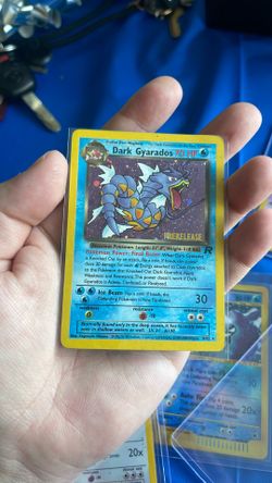 pokemon dark gyarados 8/82 prerelease