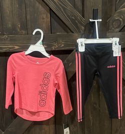 Toddler Girls Adidas Outfit - Size 18 Months