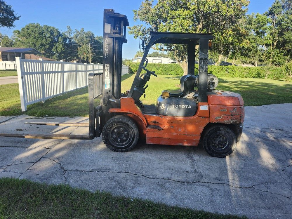 Toyota Forklift 7k Cap