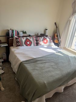 King mattress and frame