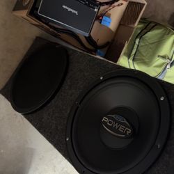 2 12in Subwoofer 