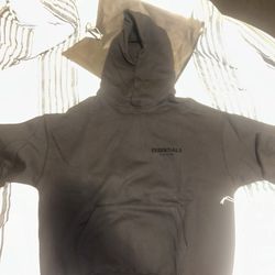 Essential Stretch Limo Black Hoodie Size S