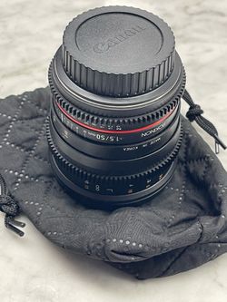 Rokinon 50mm T15 Lens Canon