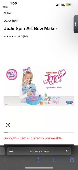 JoJo Spin Art Bow Maker 