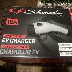 Schumacher Level 1 & 2 Electric Vehicle EV Charger 16A