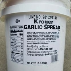 13lbs Garlic Spread
