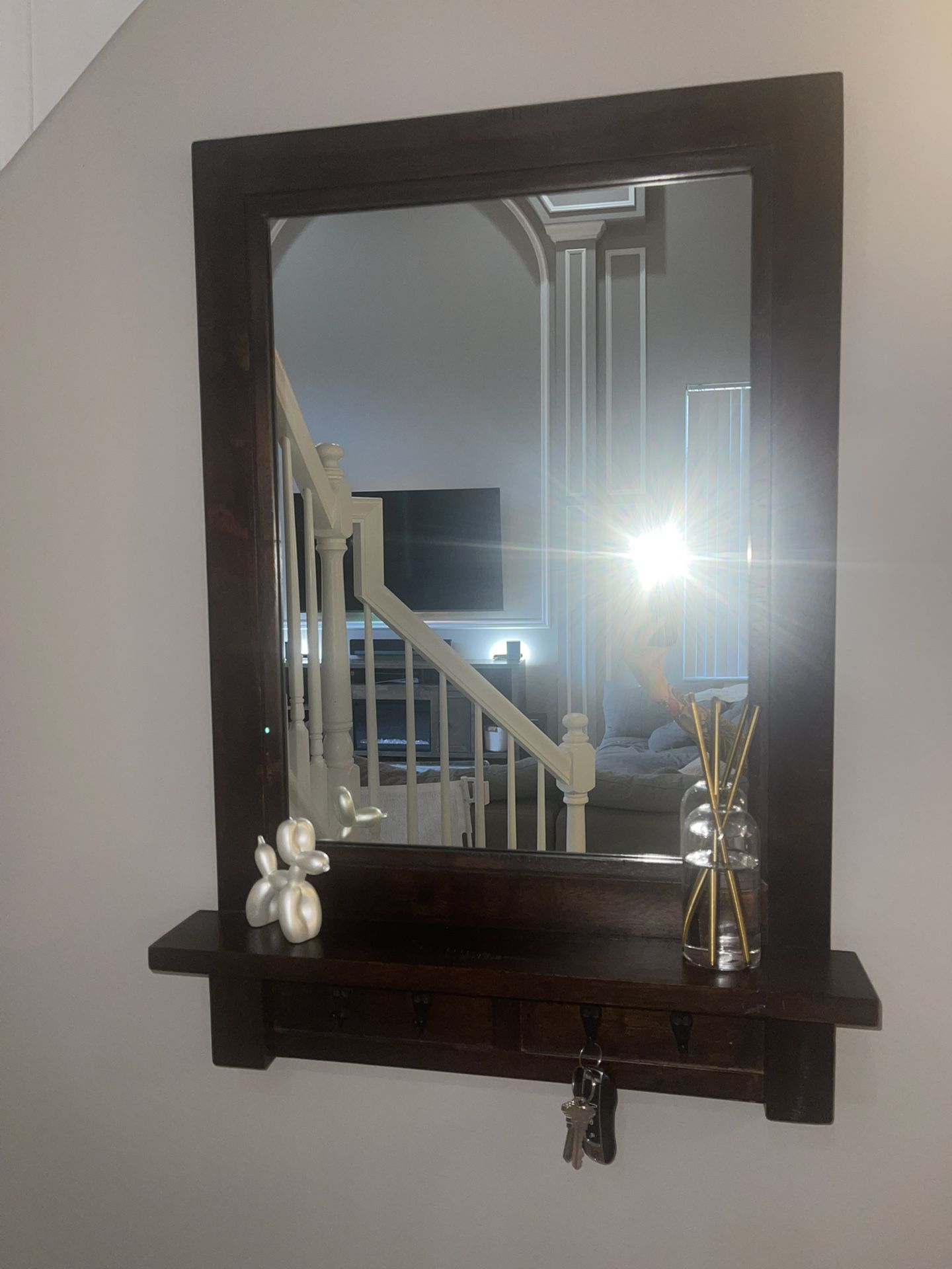 Mirror And Key Holder