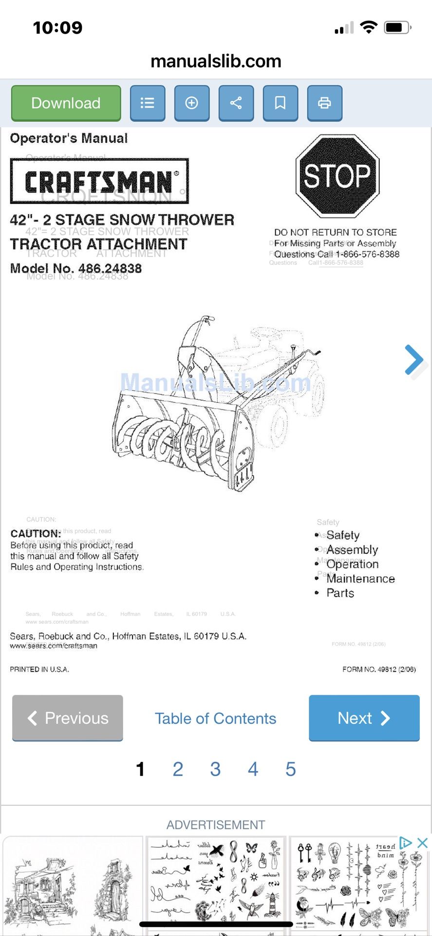 Snow Thrower