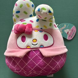 My Melody Cupcake Plushie
