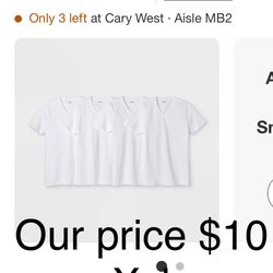 Men's 4pk V-Neck T-Shirt - Goodfellow & Co™