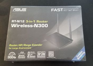 ASUS 3-in-1 Router / AP / Range Extender