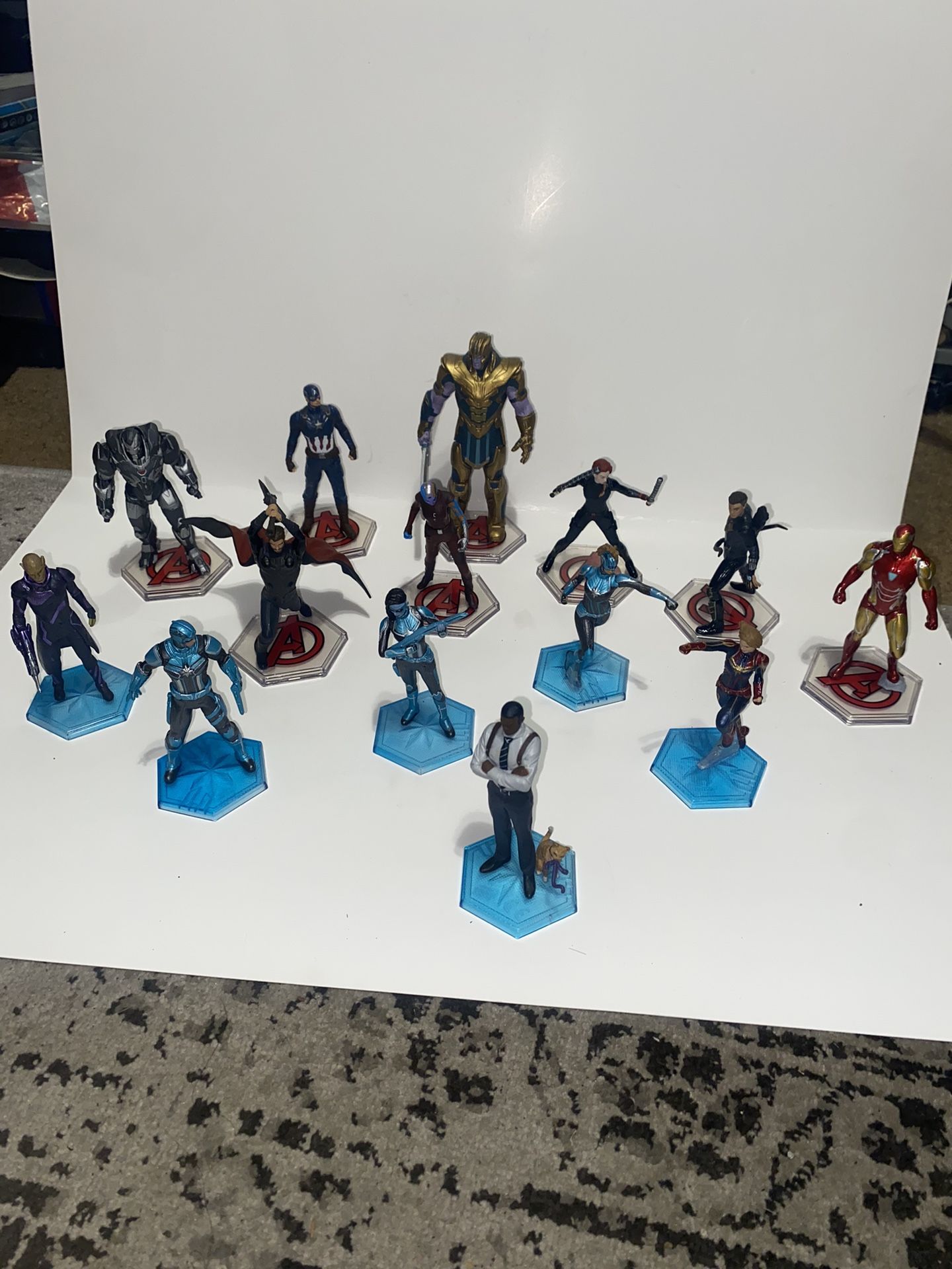 Disney marvel avengers pvc figures