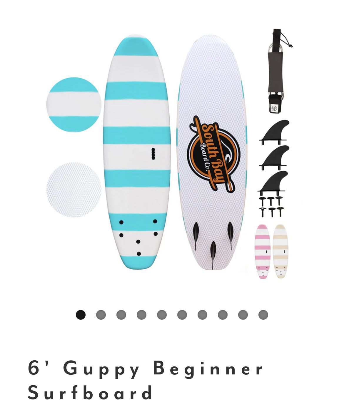 6' Guppy Beginner Surfboard