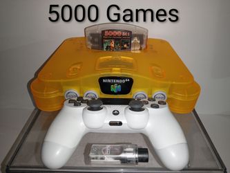 Nintendo 64 with 5000 Games N64 SNES Sega