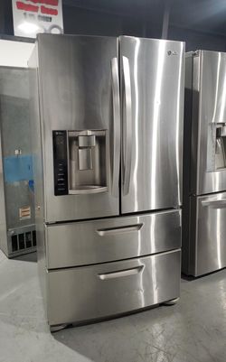 LG 4-Door Stainless Steel Refrigerator