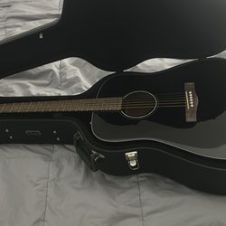 Fender CD-60 Dreadnought Acoustic Guitar + Fender Hard Case