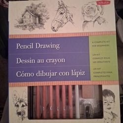 Brand New Walter Foster Pencil Drawing Kit