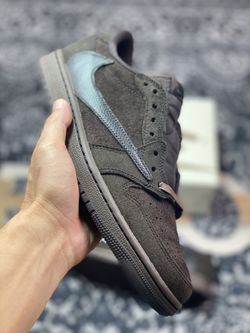 Travis Scott x Air Jordan 1 Low Velvet Brown