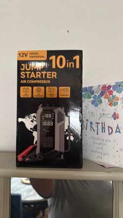 10 in 1 Jump Starter  air compressor