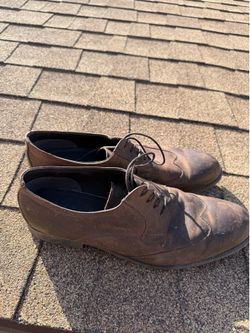 Giorgio Brutini brown leather dress shoes
