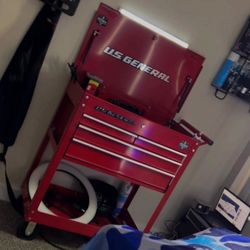 Us General Tool Box Cart 