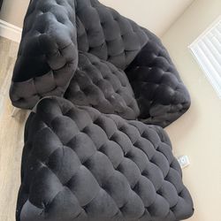 Couch With Ottoman 