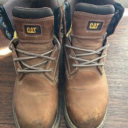 Caterpillar Steel Toe Waterproof Boots Size 8
