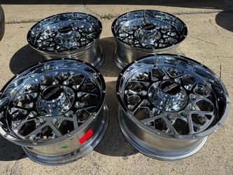 FREE DELIVERY 20” Chrome Vision wheels 8x170 fits ford F250 F350 20x9 ET12