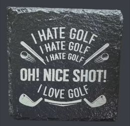 Slate coasters