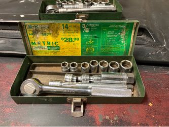 S-K Tools Socket Set 2 vintage sets both 65 cash